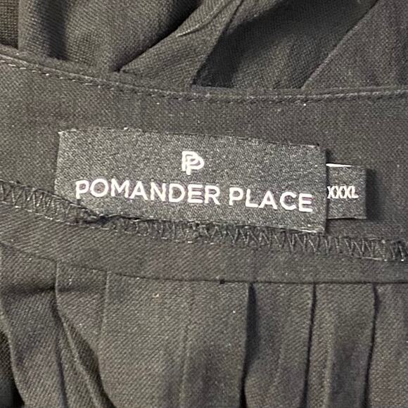 Tuckernuck Pomander‎ Place Black Finley Flutter Sleeve Dres Size XXXL Preppy - Picture 2 of 9